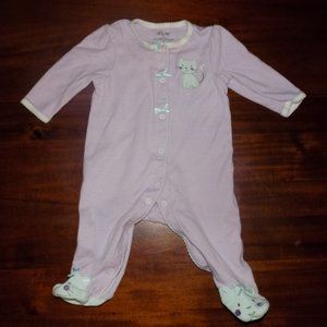 0-3M Sleep & Play Footed Pajamas